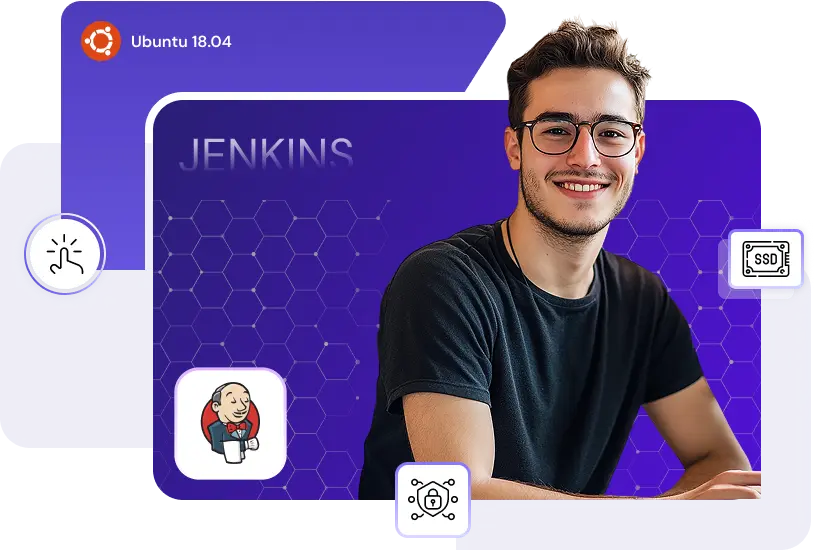 Automate, Build & Deploy Faster
with Powerful Jenkins VPS