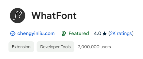 WhatFont