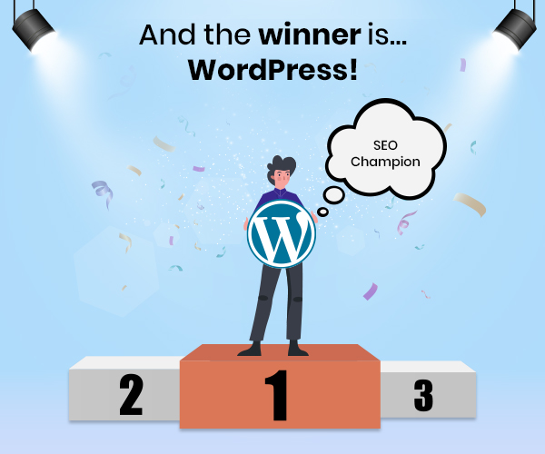 SEO Capabilities winner is wordpress