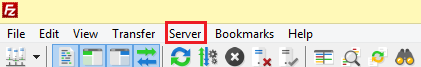 Server in the Menu Bar