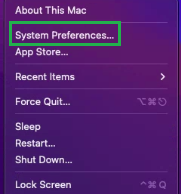 System Preferences